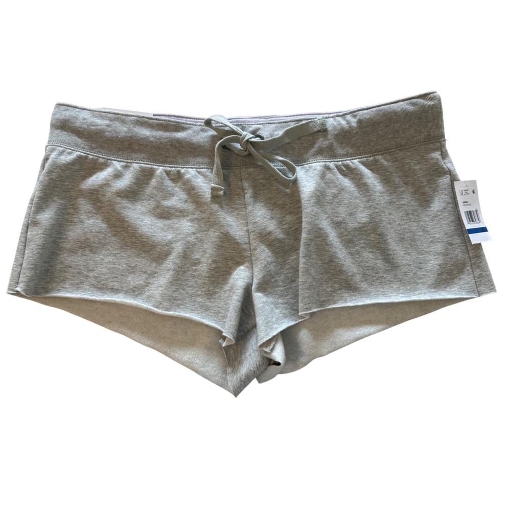 NWT Y2K Aeropostale Heritage Shortie Heather Gray Lounge Shorts Size XL